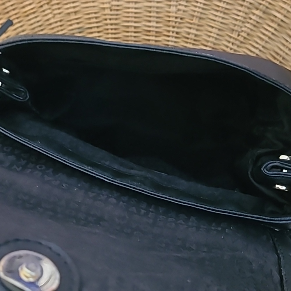 Black Leather Kate Spade Backpack - Picture 3 of 3